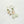Opaque Sea Foam Glass Earrings