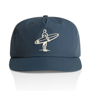 Surfer Hat-Slate Blue