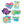 THE MINIS : Assorted Sticker Pack Collection Featuring Mini Designs and Characters