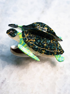 Loggerhead Turtle Hair Eco Friendly  Clip Claw, Large