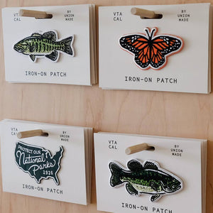 SURF Embroidered Iron on Patch