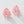 Pink Monstera Claw Clip - Medium