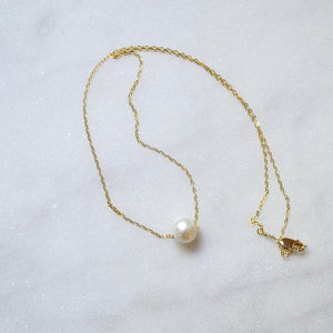 Floating Freshwater Pearl Necklace