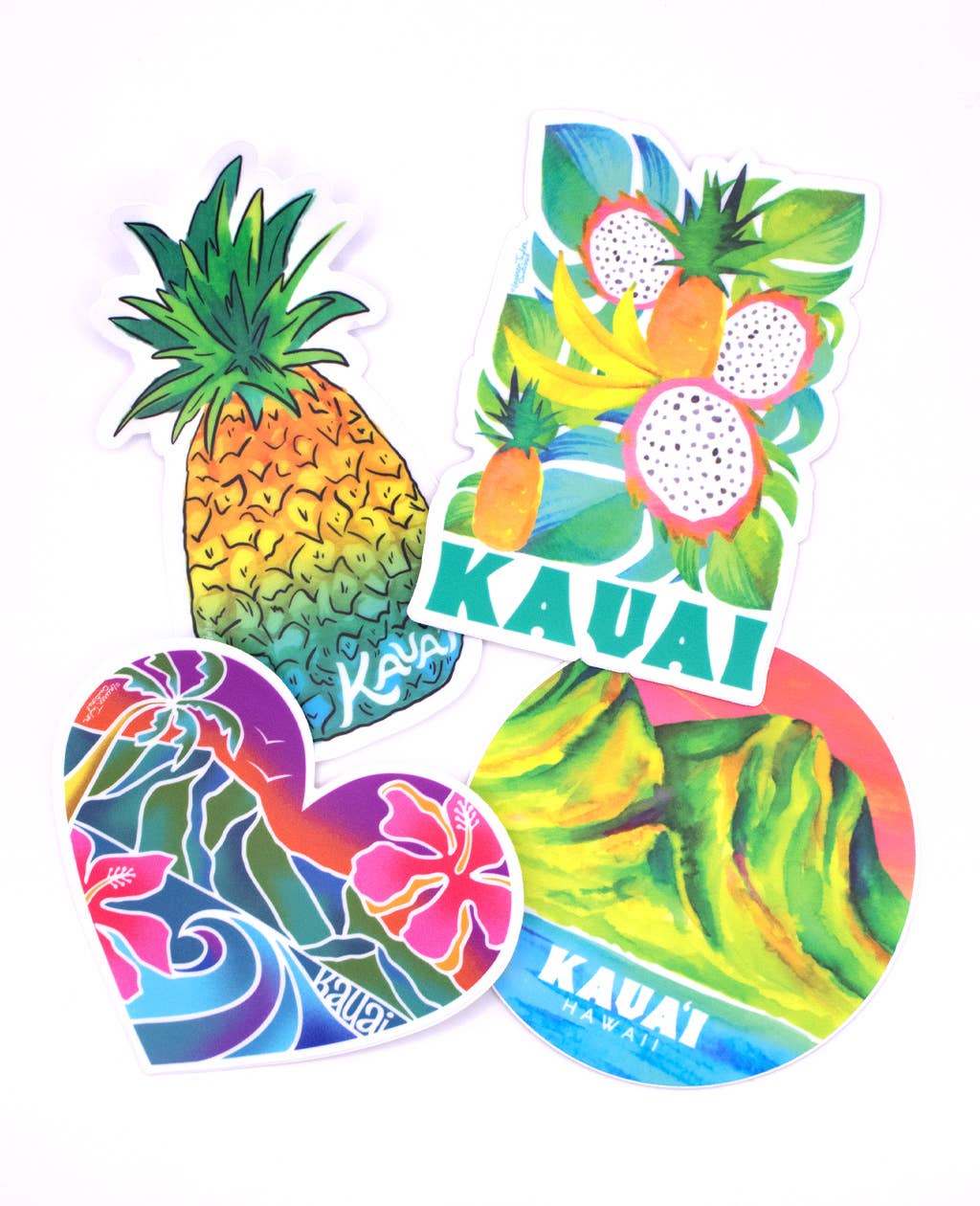 THE KAUAI STICKER PACKS