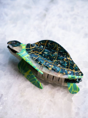 Loggerhead Turtle Hair Eco Friendly  Clip Claw, Large