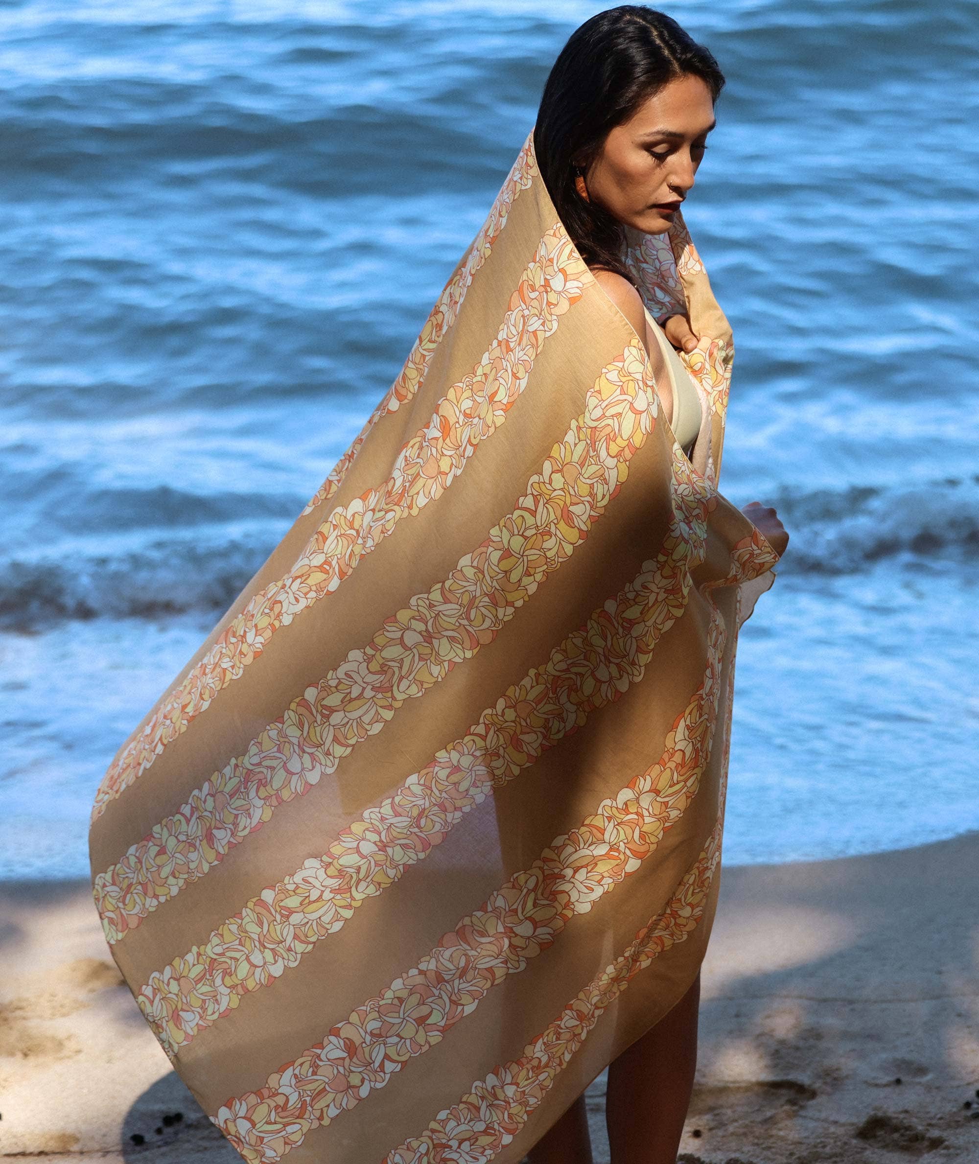 Organic Cotton Pareo Hawaiian-Inspired