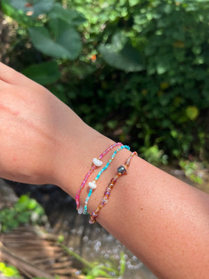 Salty Skin Sun Kissed Puka Bracelet - Artisian Edition