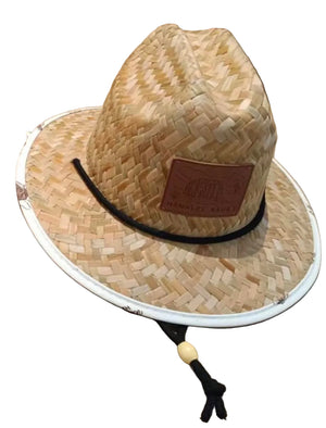 Youth Lifeguard Hat with Leather Hanalei Pier Patch