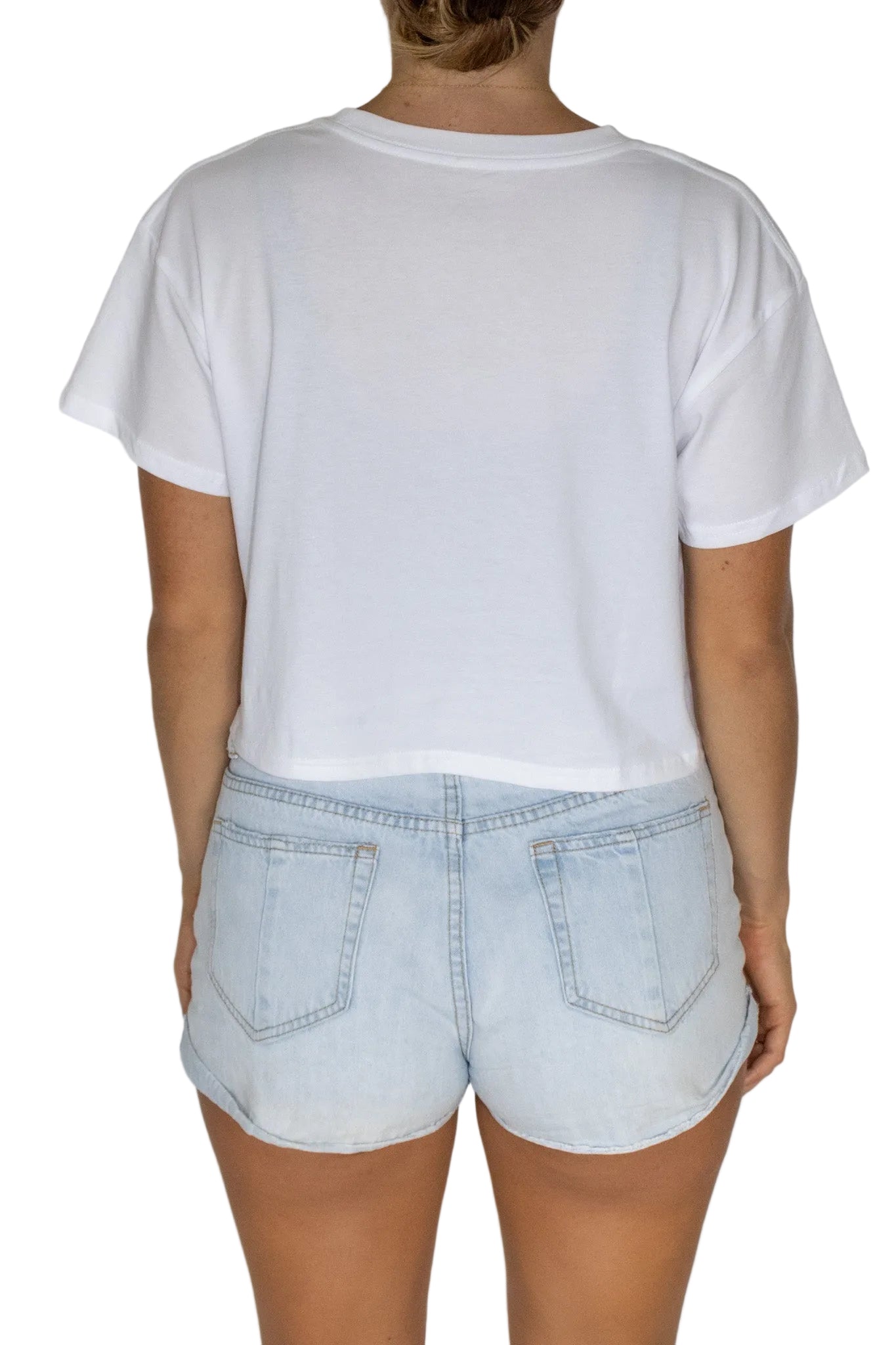 Hanalei Beach Girls Crop Top