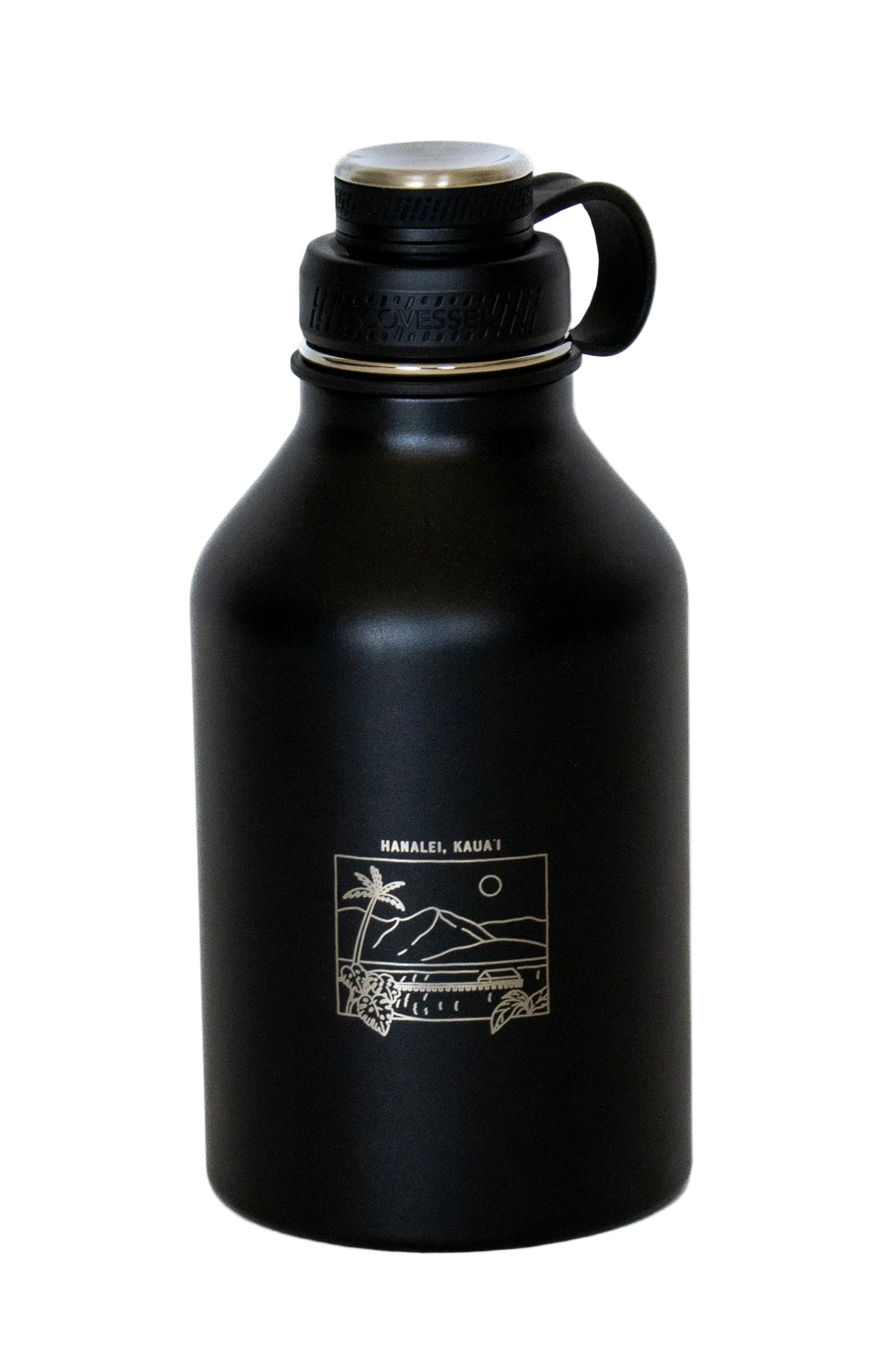 The Boss - 64 oz Growler with Screw Top & Infuser