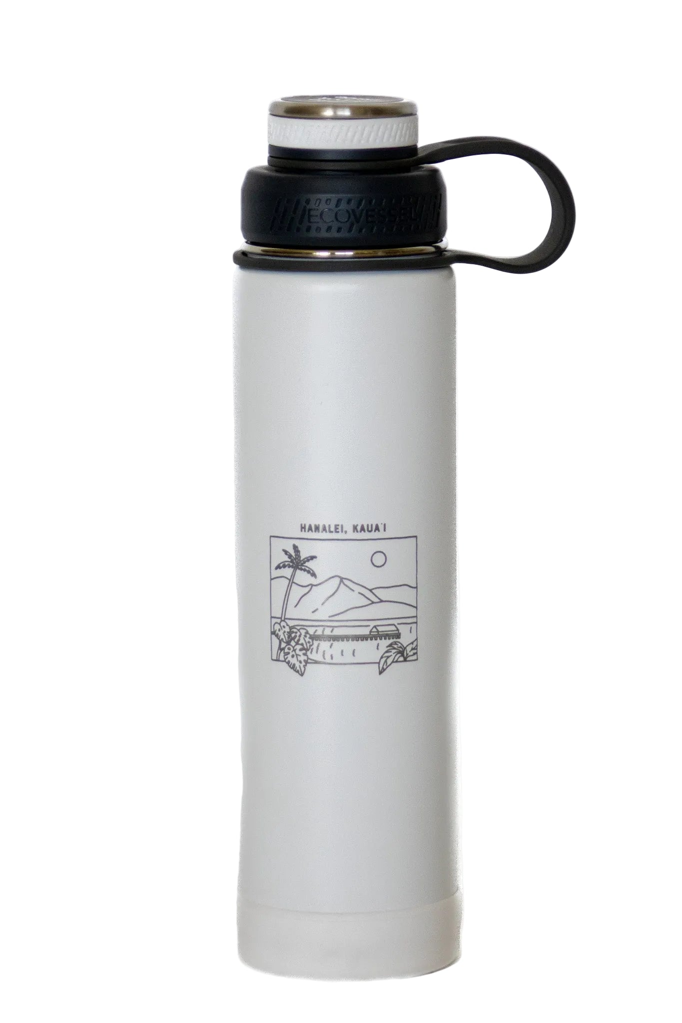 The Boulder - 24 oz Bottle with Screw Top & Strainer