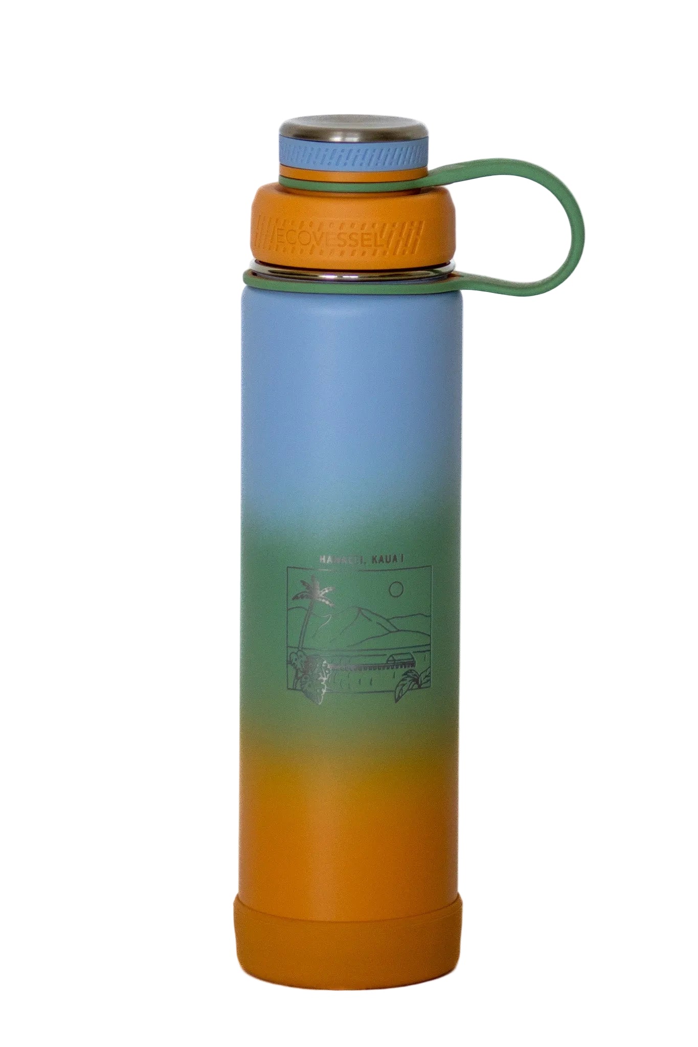 The Boulder - 24 oz Bottle with Screw Top & Strainer
