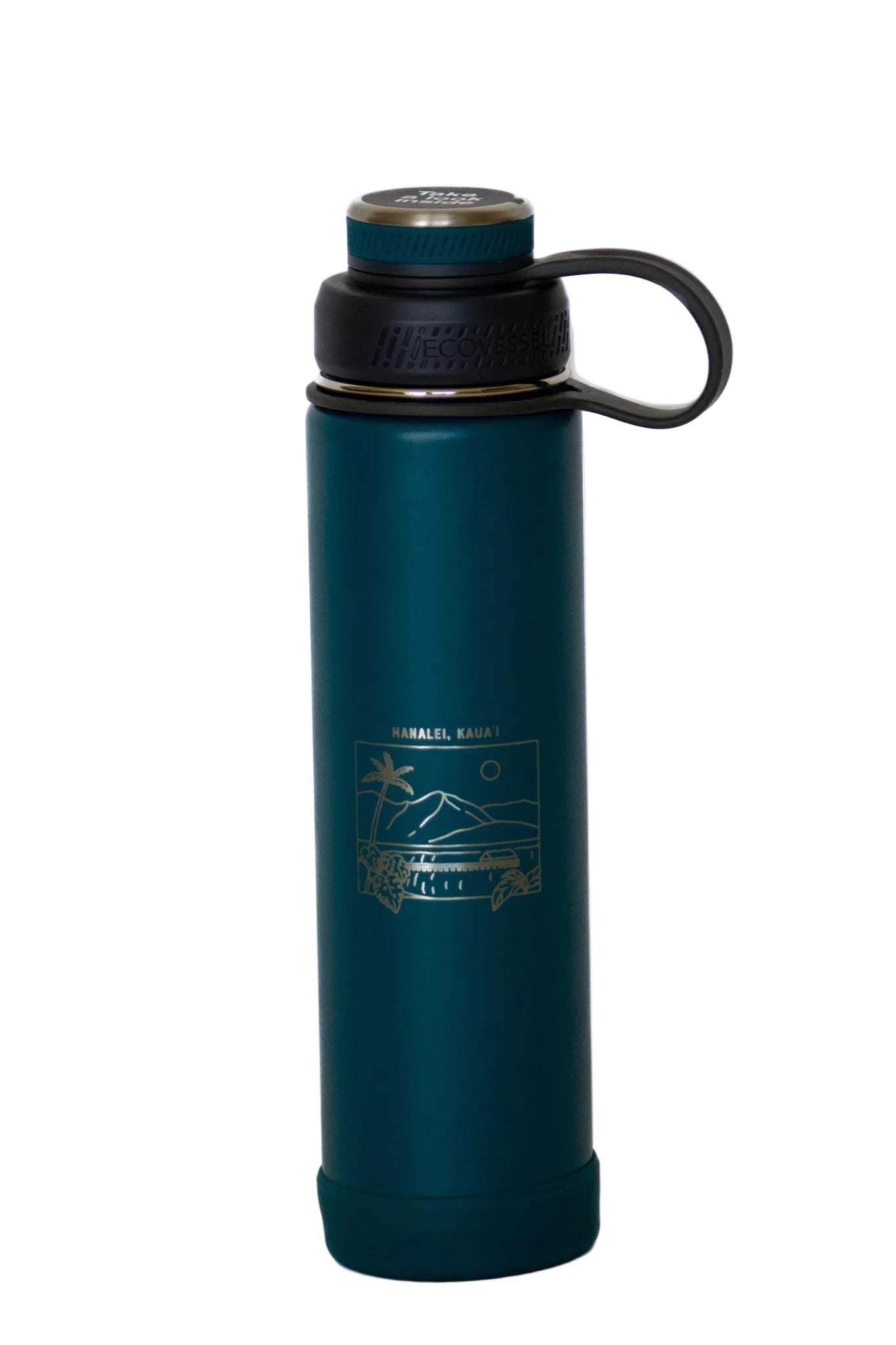 The Boulder - 24 oz Bottle with Screw Top & Strainer