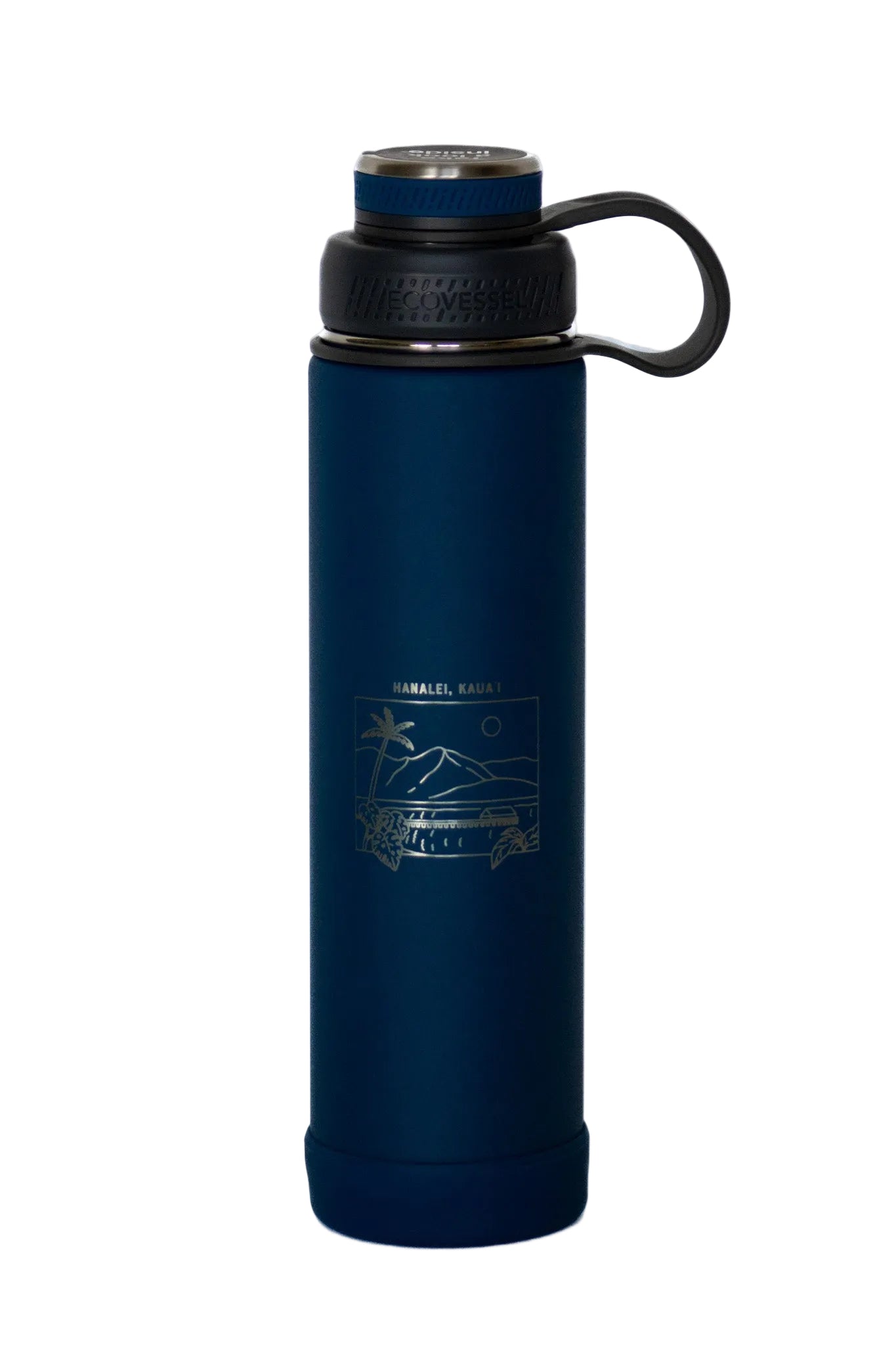 The Boulder - 24 oz Bottle with Screw Top & Strainer