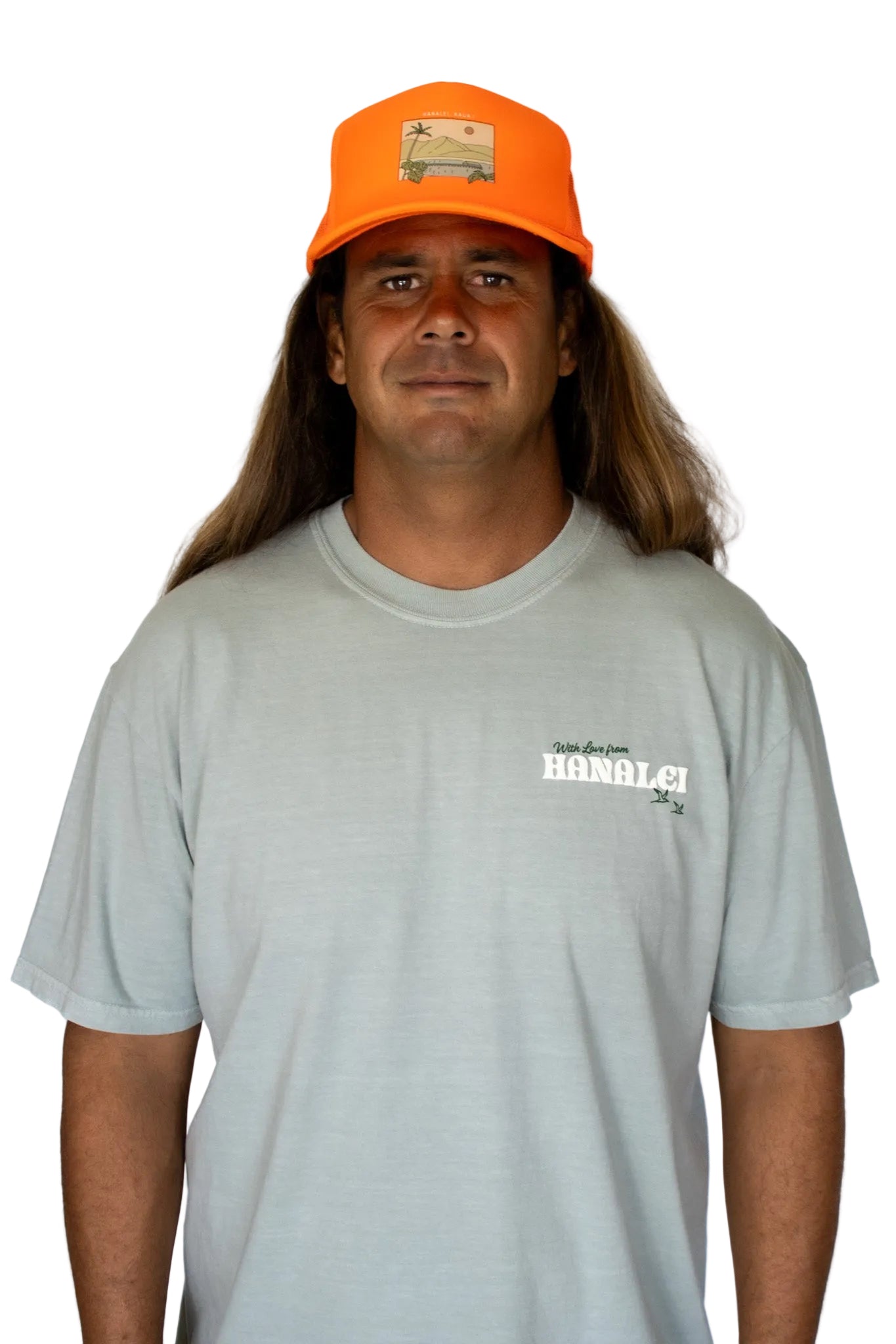 Hanalei Pier Color Trucker