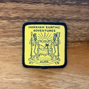 Hawaiian Surfing Adventures Iron on Patches