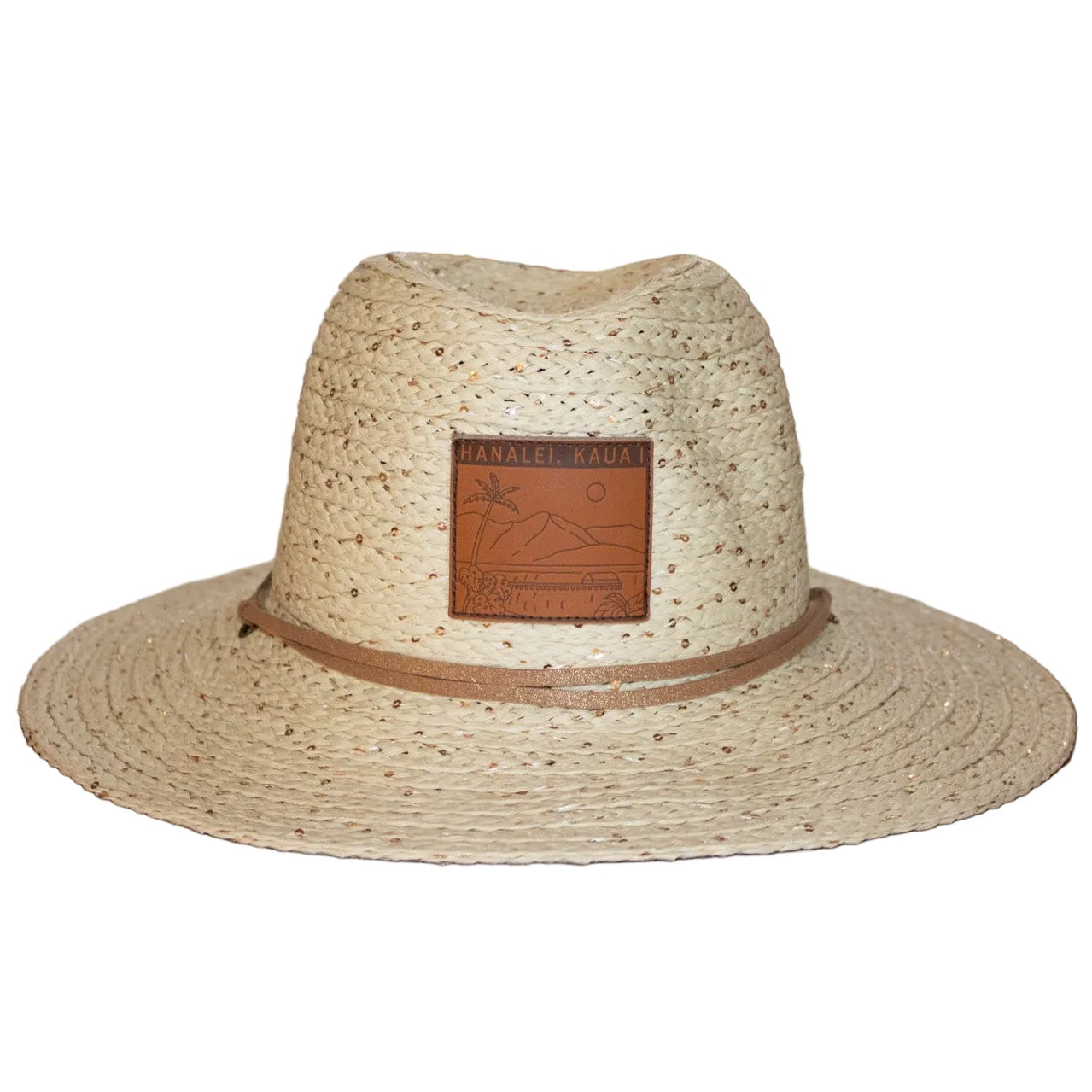 Sequin Braid Hanalei Hat