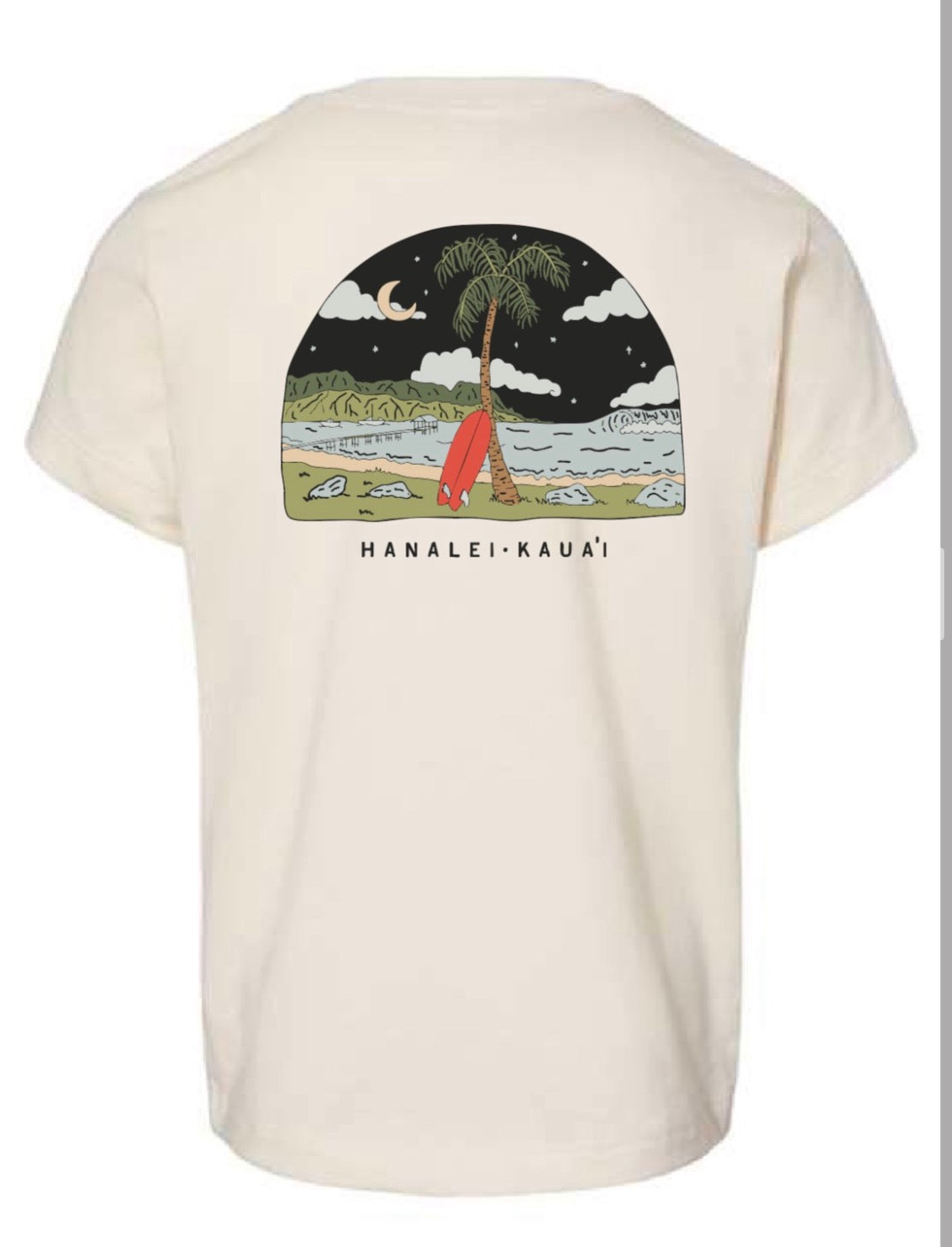 Hanalei Moonlight Youth Tee