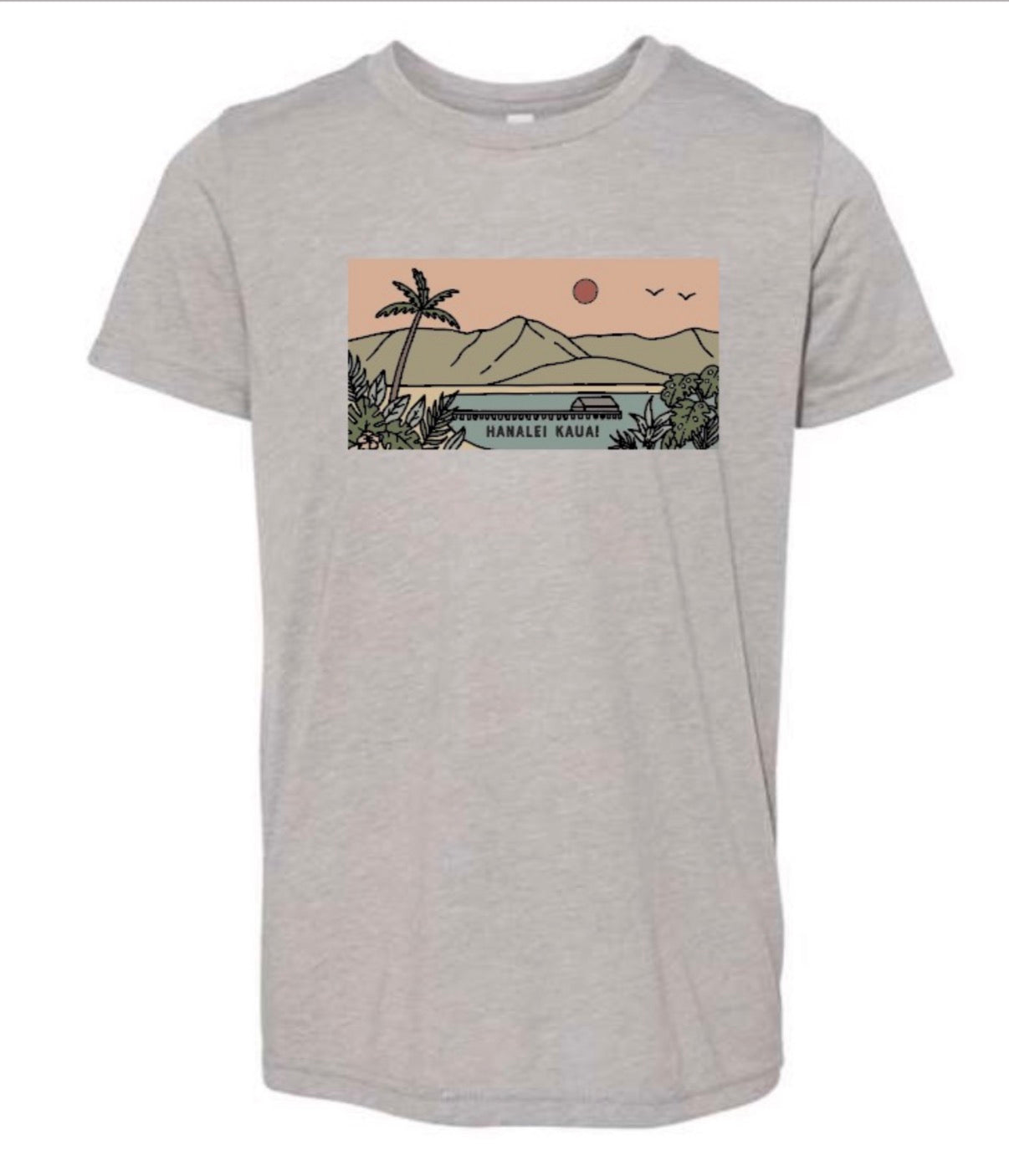 Hanalei Panoramic Youth & Toddler Tee