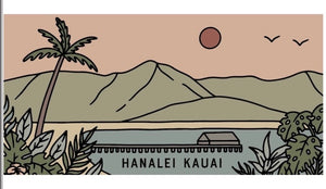 Velour Hanalei Beach Towel
