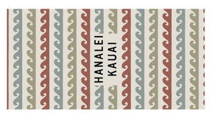 Velour Hanalei Beach Towel