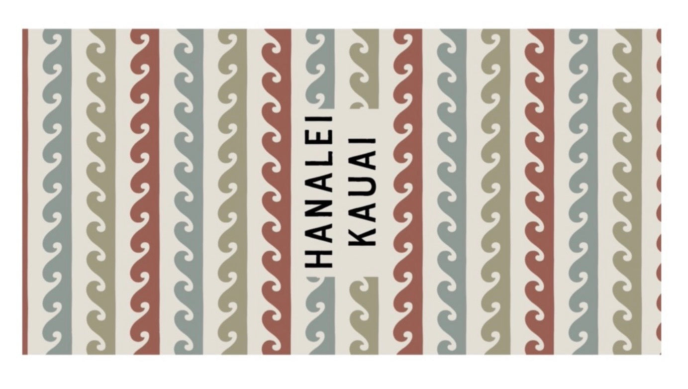 Velour Hanalei Beach Towel