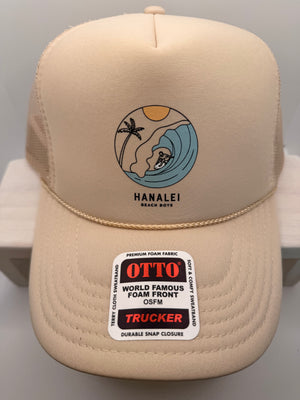 Hanalei Beach Boys Trucker Hat
