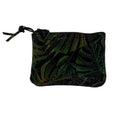 Palm Print Leather Small Pouch