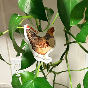 Hen - 3" Sticker