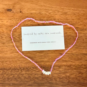Salty Skin Sun kissed Puka Shell Necklace