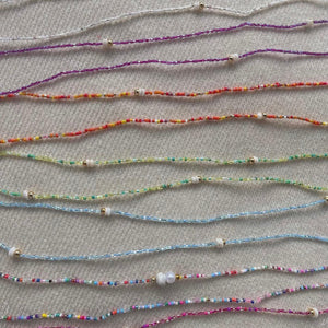 Salty Skin Sun kissed Puka Shell Necklace