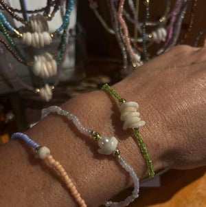 Salty Skin Sun Kissed Puka Shell Bracelets
