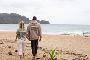 With Love Hanalei Hoody Taupe
