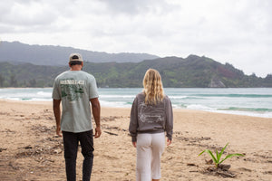With Love From Hanalei Green Tee