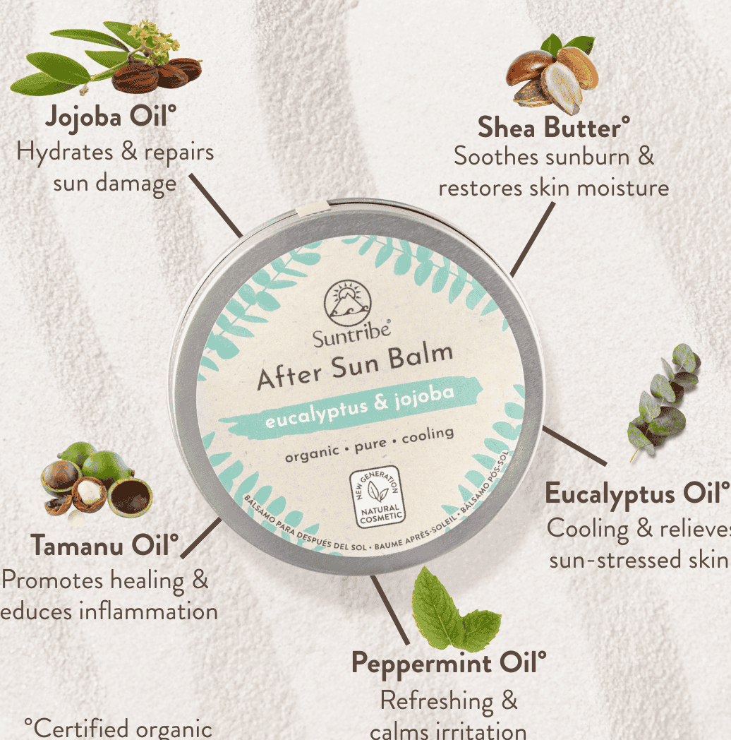 Suntribe Organic After Sun Balm Eucalyptus & Jojoba
