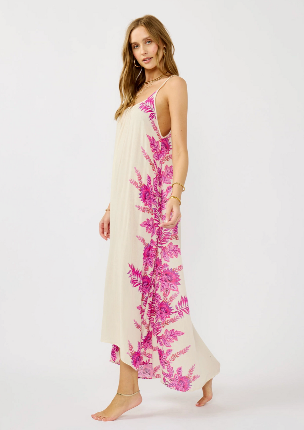 Flowy Spaghetti Strap Maxi