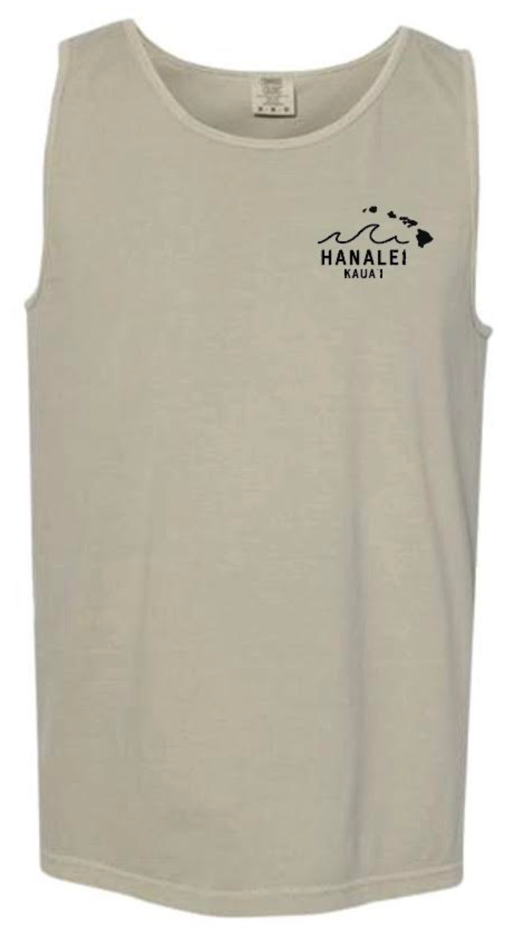 Hawaiian Surfing Tiki Tank Sandstone