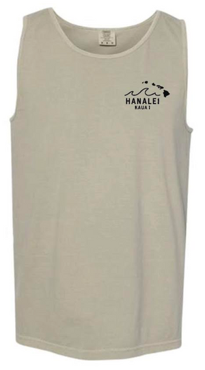 Hawaiian Surfing Tiki Tank Sandstone