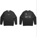 Toddler Crewneck Black Pier Logo