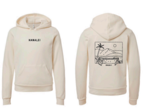 Youth Cream Hanalei Hoody