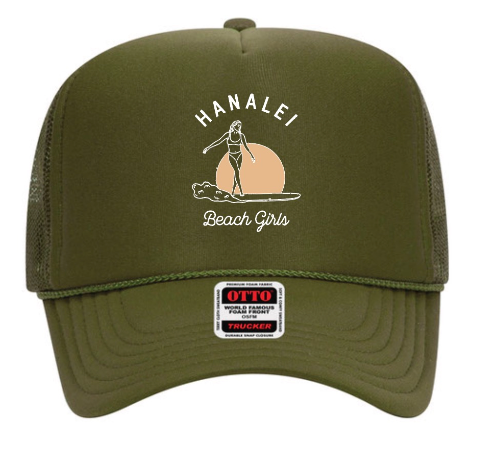 Hanalei Beach Girls Trucker