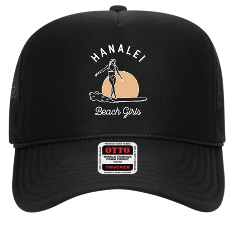 Hanalei Beach Girls Trucker