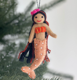Handmade Felted Ornaments