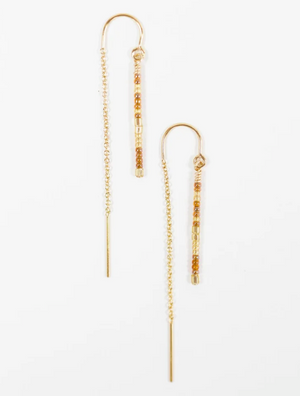 Italian Glass Minimal Earring