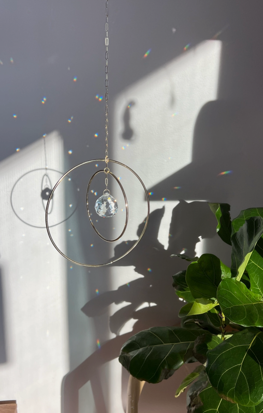 Sun Catcher Peppered Rose