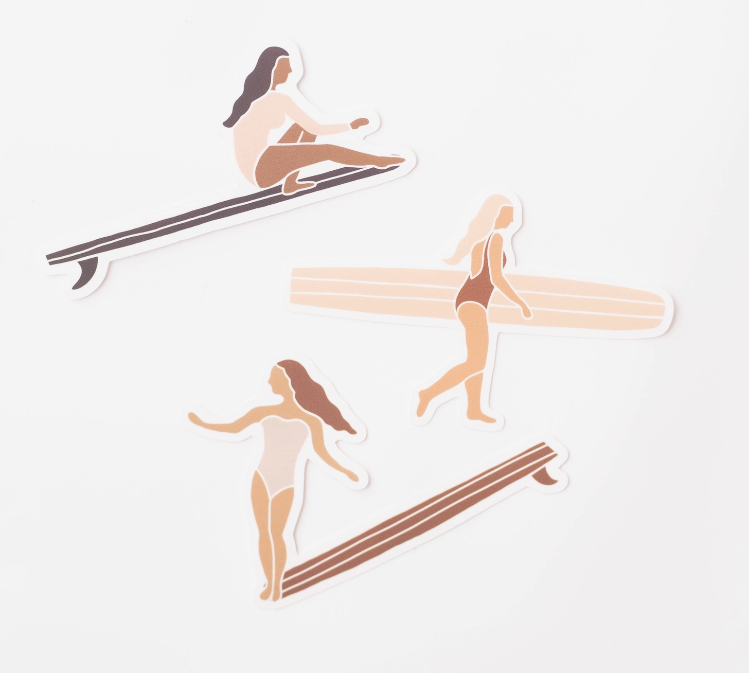 Surfer Stickers Pack