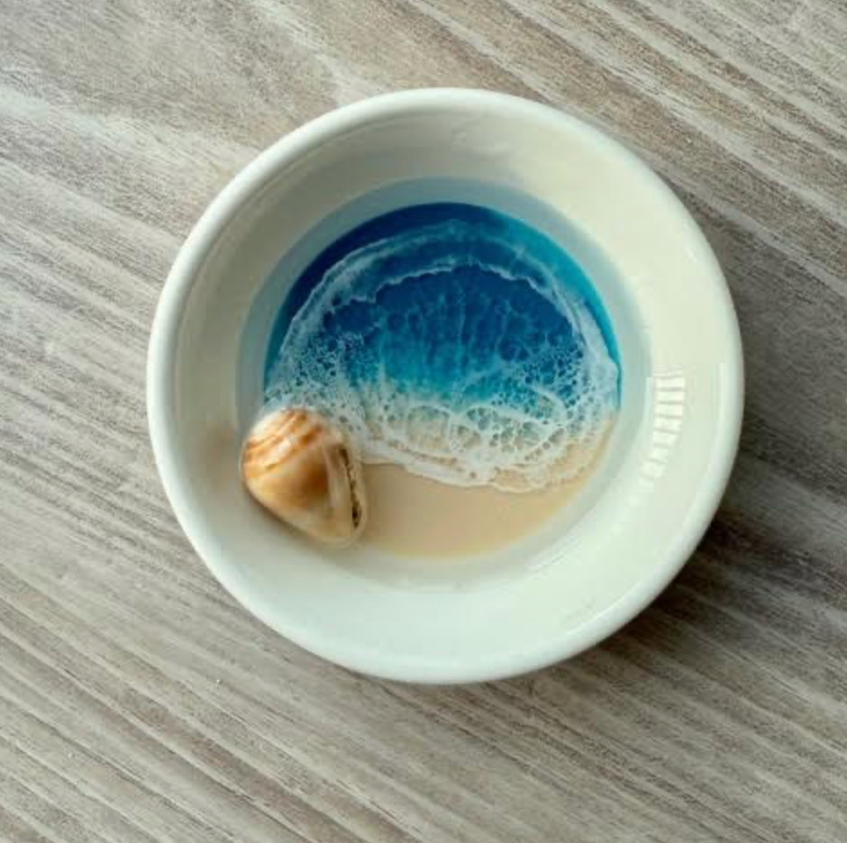 Resin Ceramic Decorative Bowl for Home Decor