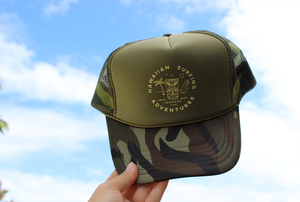 Tiki Trucker Hat