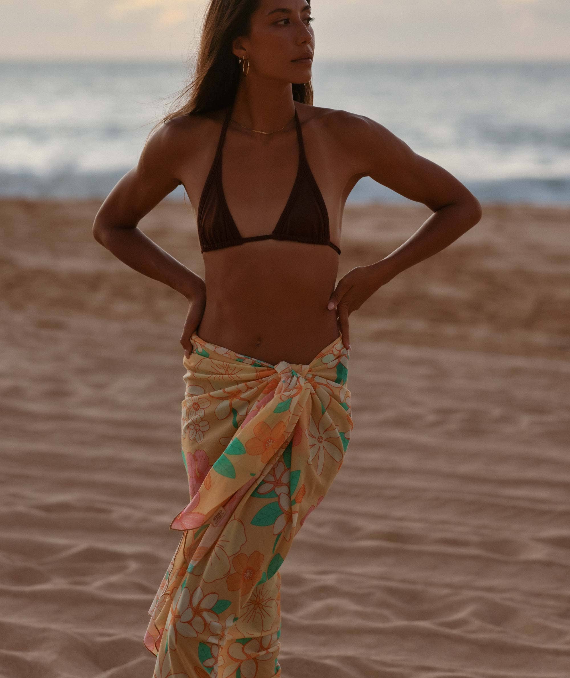 Organic Cotton Pareo Hawaiian-Inspired