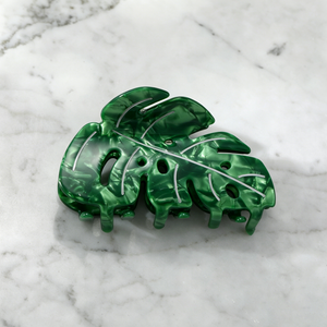 Monstera Leaf Hair Eco Friendly  Clip Claw